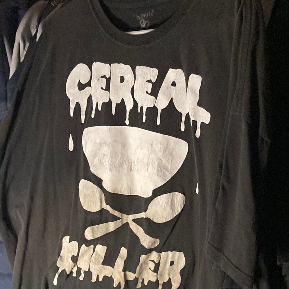Funny logo black shirt